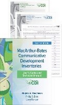 Enlarge image Cover: MacArthur-Bates Communicative Development Inventories (CDI), Third Edition Set - Brookes Publishing Co