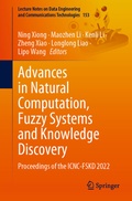 Cover: Advances in Natural Computation, Fuzzy Systems and Knowledge Discovery - Springer