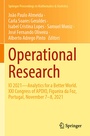 Cover: Operational Research - Springer
