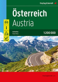Abbildung von: Österreich, Autoatlas 1:200.000, freytag & berndt - Freytag-Berndt und ARTARIA