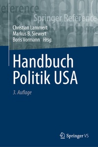 Abbildung von: Handbuch Politik USA - Springer VS