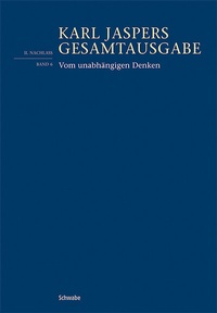 Abbildung von: Vom unabhängigen Denken - Schwabe Verlagsgruppe AG Schwabe Verlag