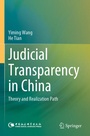 Cover: Judicial Transparency in China - Springer