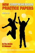 Cover: At the Stroke of Midnight - New Comprehension Practice Papers - Andrews UK