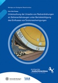 Cover: Untersuchung der Ursache von Radverdrehungen an Schienenfahrzeugen unter Ber&uuml;cksichtigung des Einflusses von Torsionsschwingungen - Fraunhofer Verlag