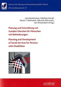 Cover: Planung und Entwicklung von Sozialen Diensten f&uuml;r Menschen mit Behinderungen - universi - Universit&auml;tsverlag Siegen