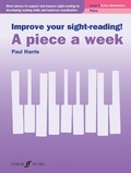 Cover: Improve your sight-reading! A piece a week Piano Level 1 - Faber Music Limited