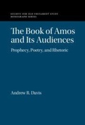 Cover: The Book of Amos and its Audiences - Cambridge University Press