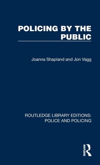 Abbildung von: Policing by the Public - Routledge