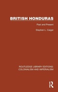 Cover: British Honduras - Routledge