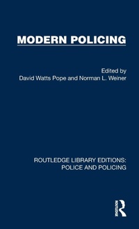 Abbildung von: Modern Policing - Routledge