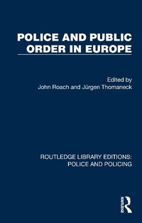Abbildung von: Police and Public Order in Europe - Routledge