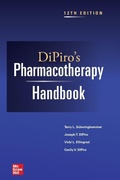 Cover: DiPiro's Pharmacotherapy Handbook - McGraw-Hill Education