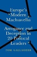 Cover: Europe's Modern Machiavellis - C Hurst & Co Publishers Ltd