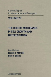 Enlarge image Cover: Current Topics in Membranes and Transport - Academic Press
