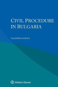Abbildung von: Civil Procedure in Bulgaria - Kluwer Law International