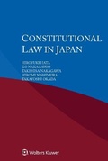 Cover: Constitutional Law in Japan - Kluwer Law International
