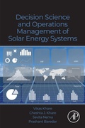 Cover: Decision Science and Operations Management of Solar Energy Systems - Academic Press