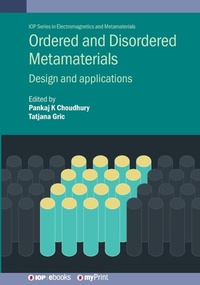 Enlarge image Cover: Ordered and Disordered Metamaterials - Institute of Physics Publishing