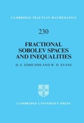 Cover: Fractional Sobolev Spaces and Inequalities - Cambridge University Press