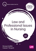 Cover: Law and Professional Issues in Nursing - Learning Matters Ltd