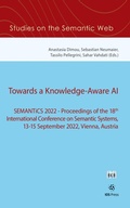 Cover: Towards a Knowledge-Aware AI - IOS Press,US