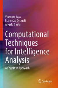 Enlarge image Cover: Computational Techniques for Intelligence Analysis - Springer