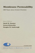 Cover: Membrane Permeability: 100 Years Since Ernest Overton - Academic Press