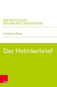Abbildung von: Der Hebräerbrief - Vandenhoeck & Ruprecht