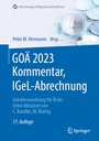 Cover: GO&Auml; 2023 Kommentar, IGeL-Abrechnung - Springer