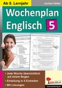 Cover: Wochenplan Englisch 5 - KOHL VERLAG Der Verlag mit dem Baum