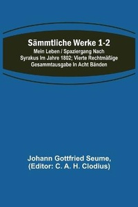 Abbildung von: Saemmtliche Werke 1-2 - ALPHA EDITION