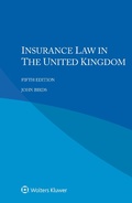 Cover: Insurance Law in the United Kingdom - Wolters Kluwer