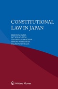 Cover: Constitutional Law in Japan - Wolters Kluwer