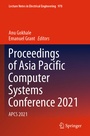 Cover: Proceedings of Asia Pacific Computer Systems Conference 2021 - Springer