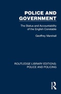 Cover: Police and Government - Routledge