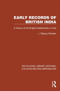 Bild: Early Records of British India - Routledge