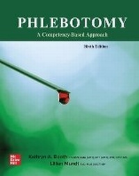 Enlarge image Cover: Phlebotomy: A Competency Based Approach - McGraw-Hill Education