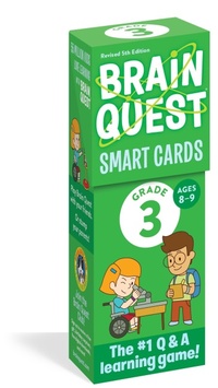 Enlarge image Cover: Brain Quest 3rd Grade Smart Cards Revised 5th Edition - Workman Publishing