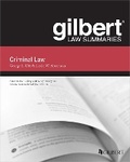 Cover: Gilbert Law Summary on Criminal Law - West Academic Press