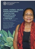 Cover: Genre, chaines de valeur agroalimentaires et agriculture resiliente face au changement climatique dans les petits Etats insulaires en developpement - Food & Agriculture Organization of the United Nations (FAO)