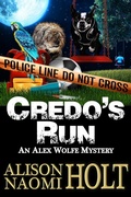 Cover: Credo's Run (Alex Wolfe Mysteries, #8) - Denabi Publishing