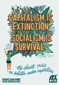 Cover: Capitalism is Extinction, Socialism is Survival - Larkin Publications