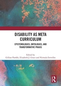 Cover: Disability as Meta Curriculum - Routledge