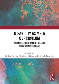 Enlarge image Cover: Disability as Meta Curriculum - Routledge