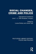 Cover: Social Changes, Crime and Police - Routledge