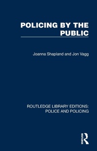 Abbildung von: Policing by the Public - Routledge