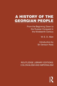 Bild: A History of the Georgian People - Routledge