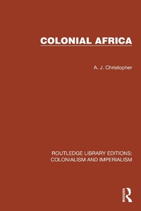 Abbildung von: Colonial Africa - Routledge