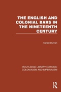 Bild: The English and Colonial Bars in the Nineteenth Century - Routledge